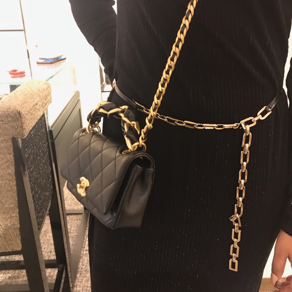 Chanel mini classic flap with handle - Picture 6 of 9